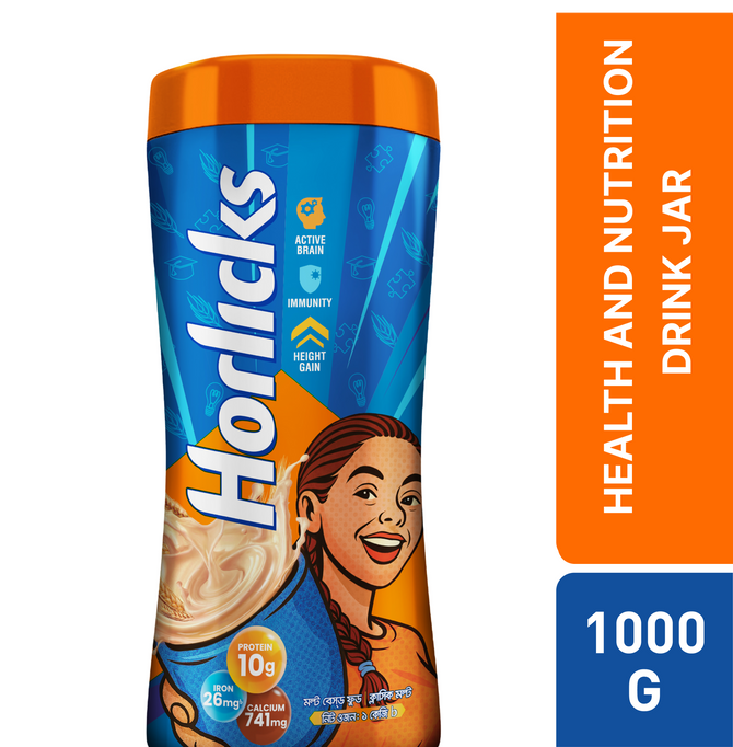 Standard Horlicks Health and Nutrition Drink Jar 1kg