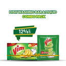 Vim Bar & Liquid Combo Pack (300g+75ml)
