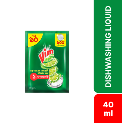 Vim Dishwashing Liquid 40ml