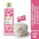 Lux Body Wash French Rose & Almond 245ml