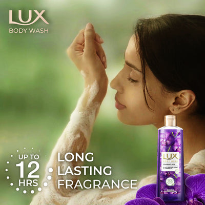 Lux Body Wash Black Orchid Scent & Juniper Oil 245ml