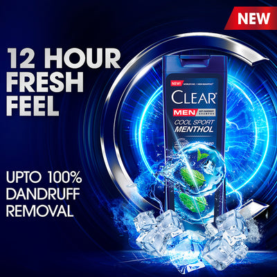 Clear Men Shampoo Cool Sport Menthol Anti Dandruff 80ml