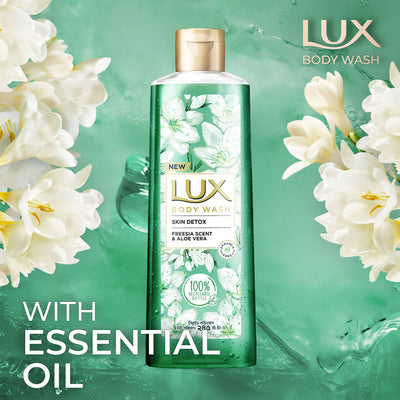 Lux Body Wash Freesia Scent & Aloe Vera 245ml