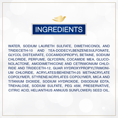 Dove Shampoo Intense Repair 330ml With 79ml Clear Men Shampoo Free