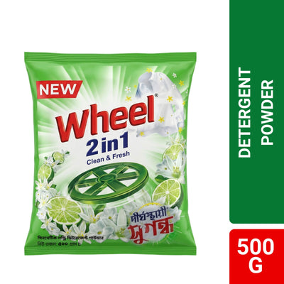 Wheel Washing Powder 2in1 Clean & Fresh 500g