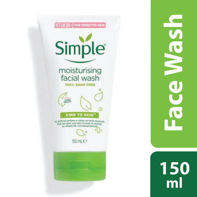 Simple Face Wash Kind to Skin Moisturising 150ml