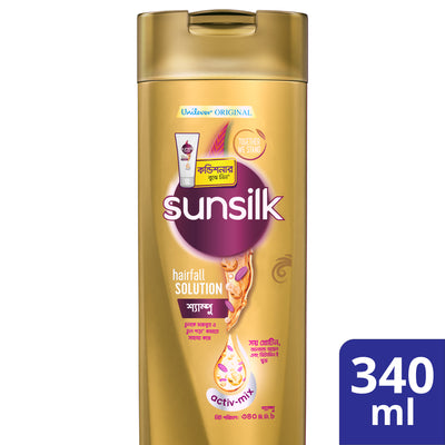 Sunsilk Shampoo Hair Fall Solution 340ml Conditioner Free