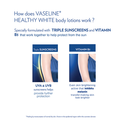 Vaseline Lotion Healthy Bright 400ml